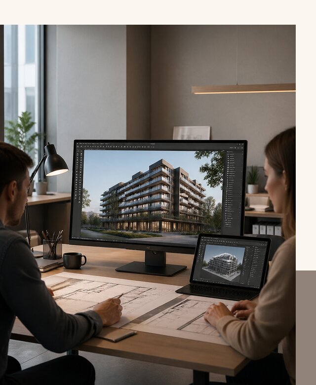 3D визуализация архитектуры и объектов строительства в Мелеузе
